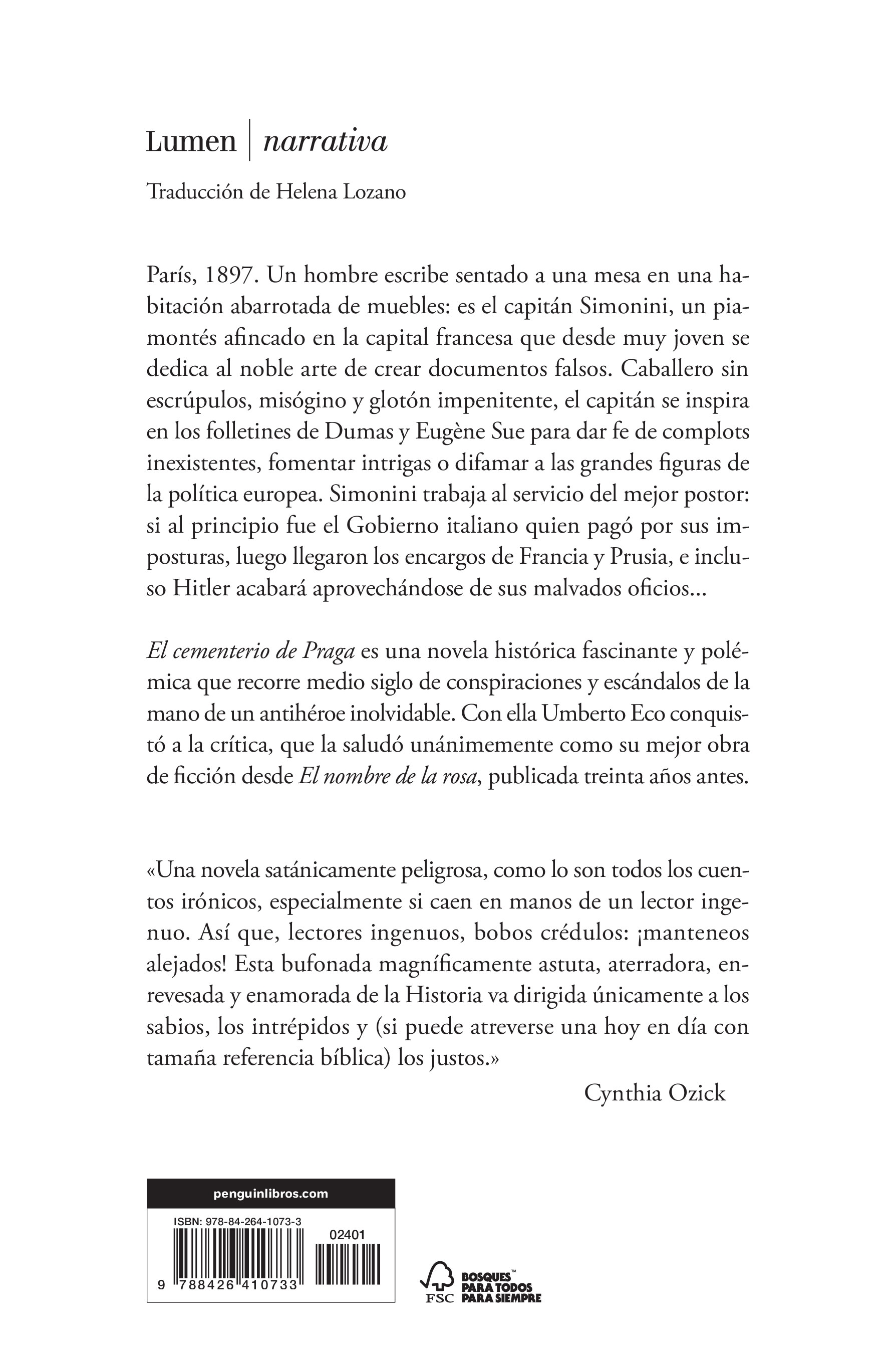 El cementerio de Praga (Capa mole) 2