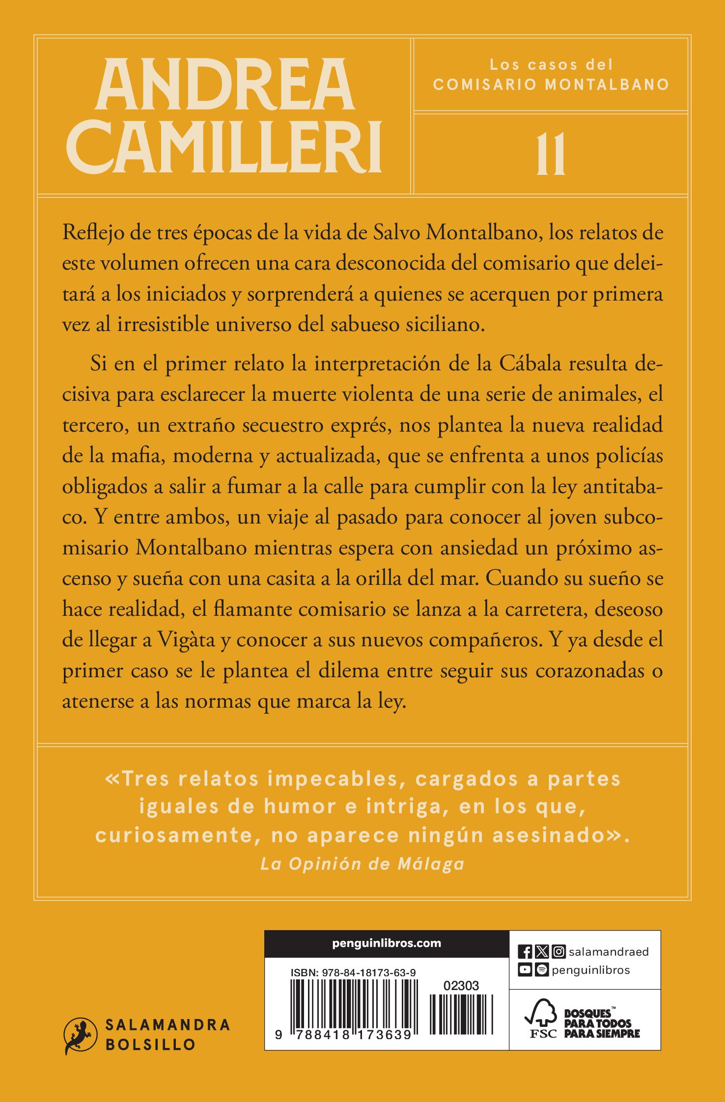 El primer caso de Montalbano (Comisario Montalbano 11) (Capa mole) 2
