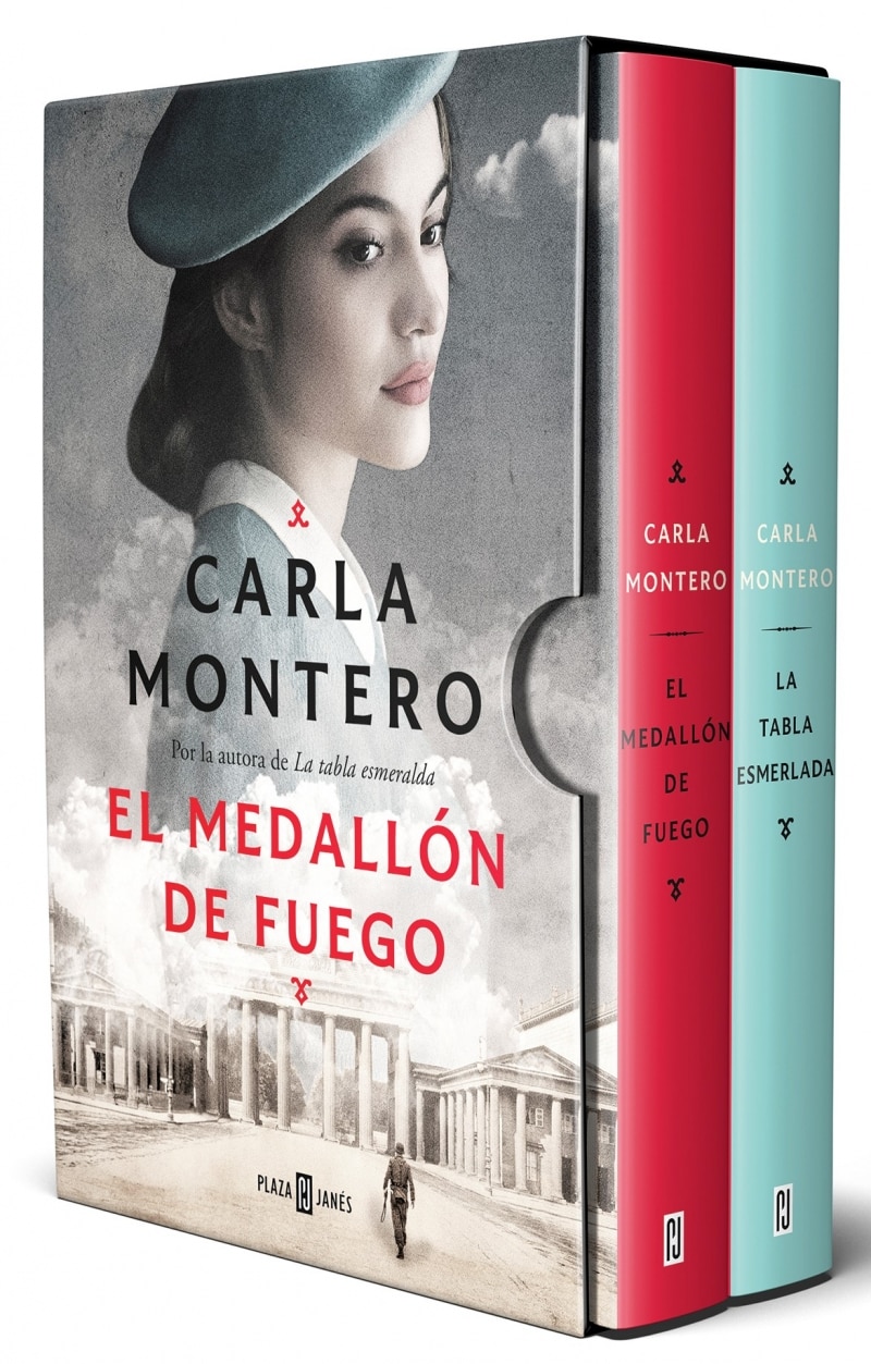 Pack Carla Montero con: El medallón de fuego | La tabla esmeralda (Capa dura) 2
