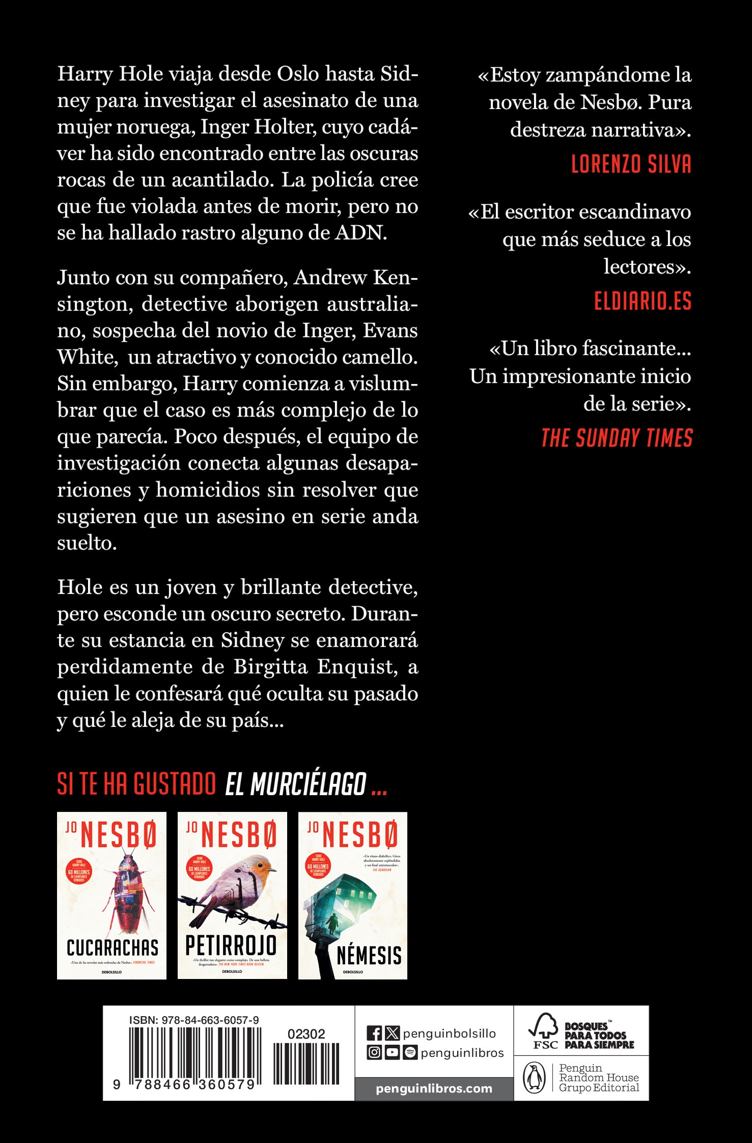 El murciélago (Harry Hole 1) (Capa mole) 2