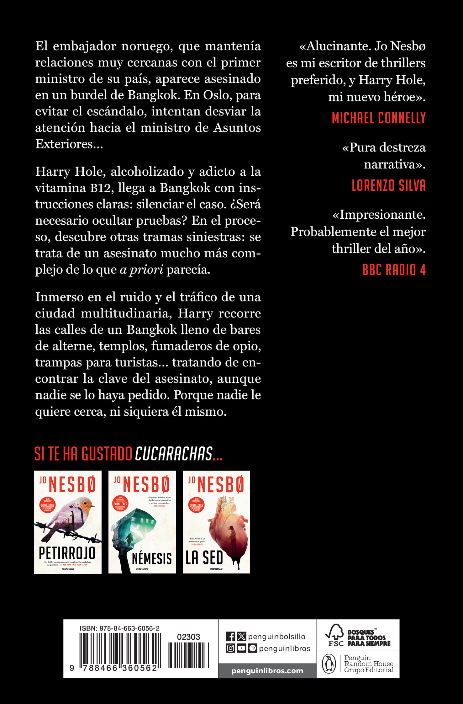 Cucarachas (harry hole 2)(Tapa blanda) 2