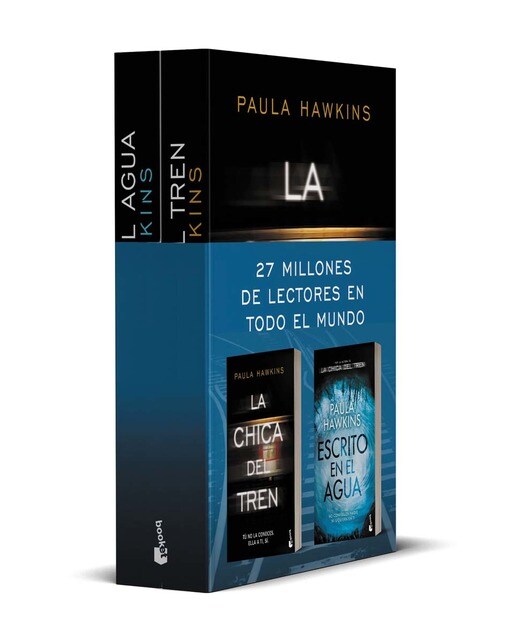 Imagen 0 de Pack Paula Hawkins: La chica del tren + Escrito en el agua  (Bolsillo) (Tapa blanda)