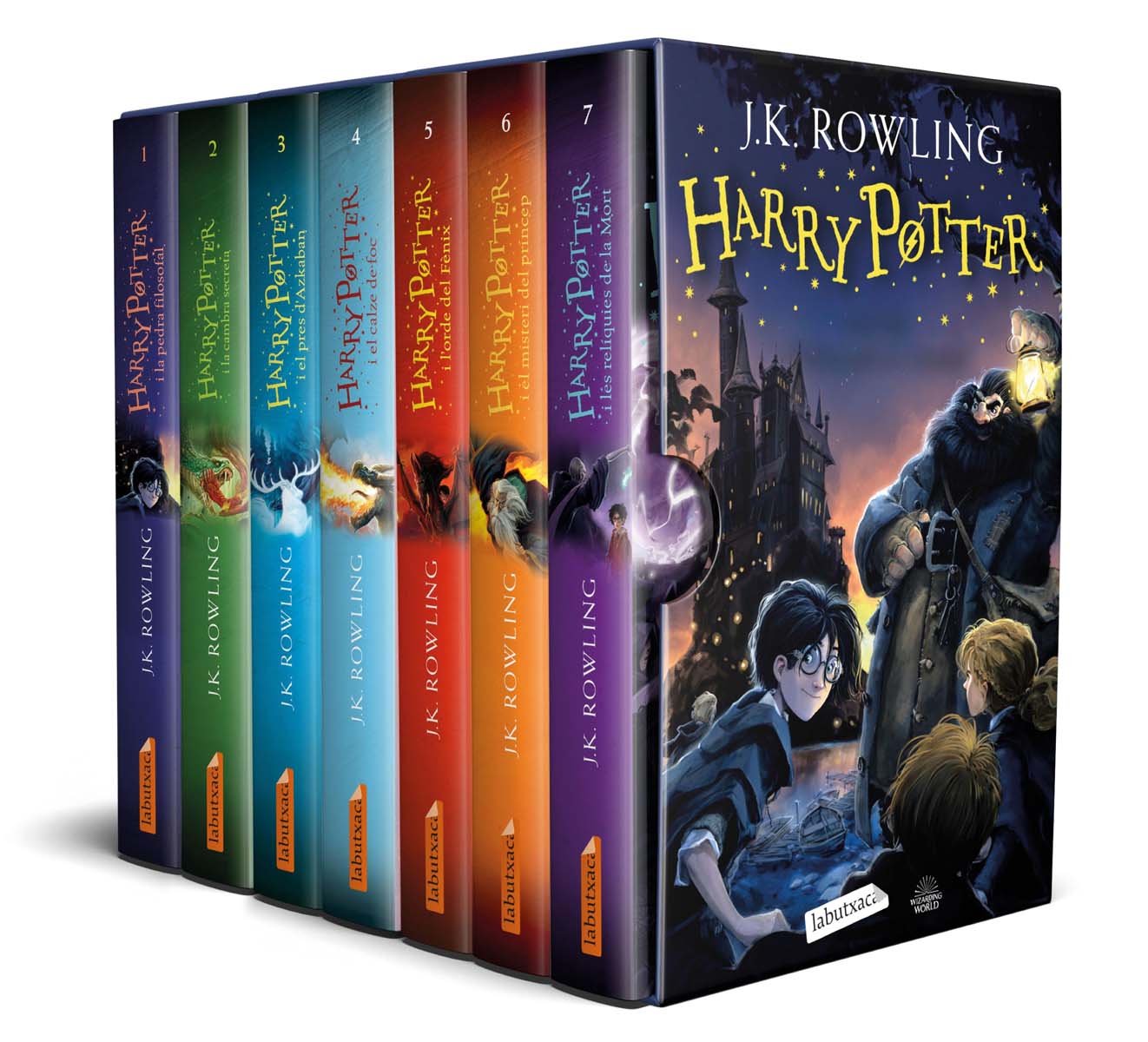 Imagen 0 de Estoig Harry Potter: Inclou els 7 llibres de la saga  (Bolsillo) (Tapa blanda)