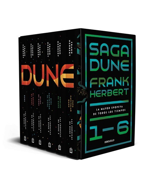 Saga Dune 1-6. La mayor epopeya de todos los tiempos: edición