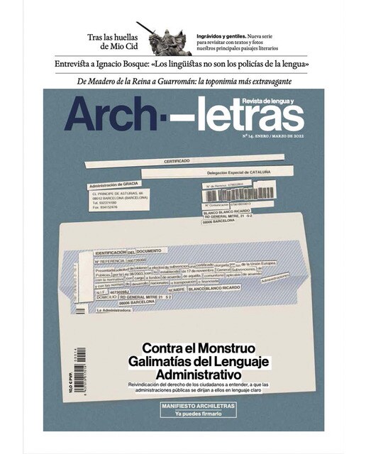 Archiletras 14. Revista de lengua y letras