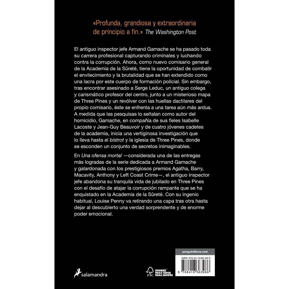 Una ofensa mortal (Inspector Armand Gamache 12) (Capa mole) 2
