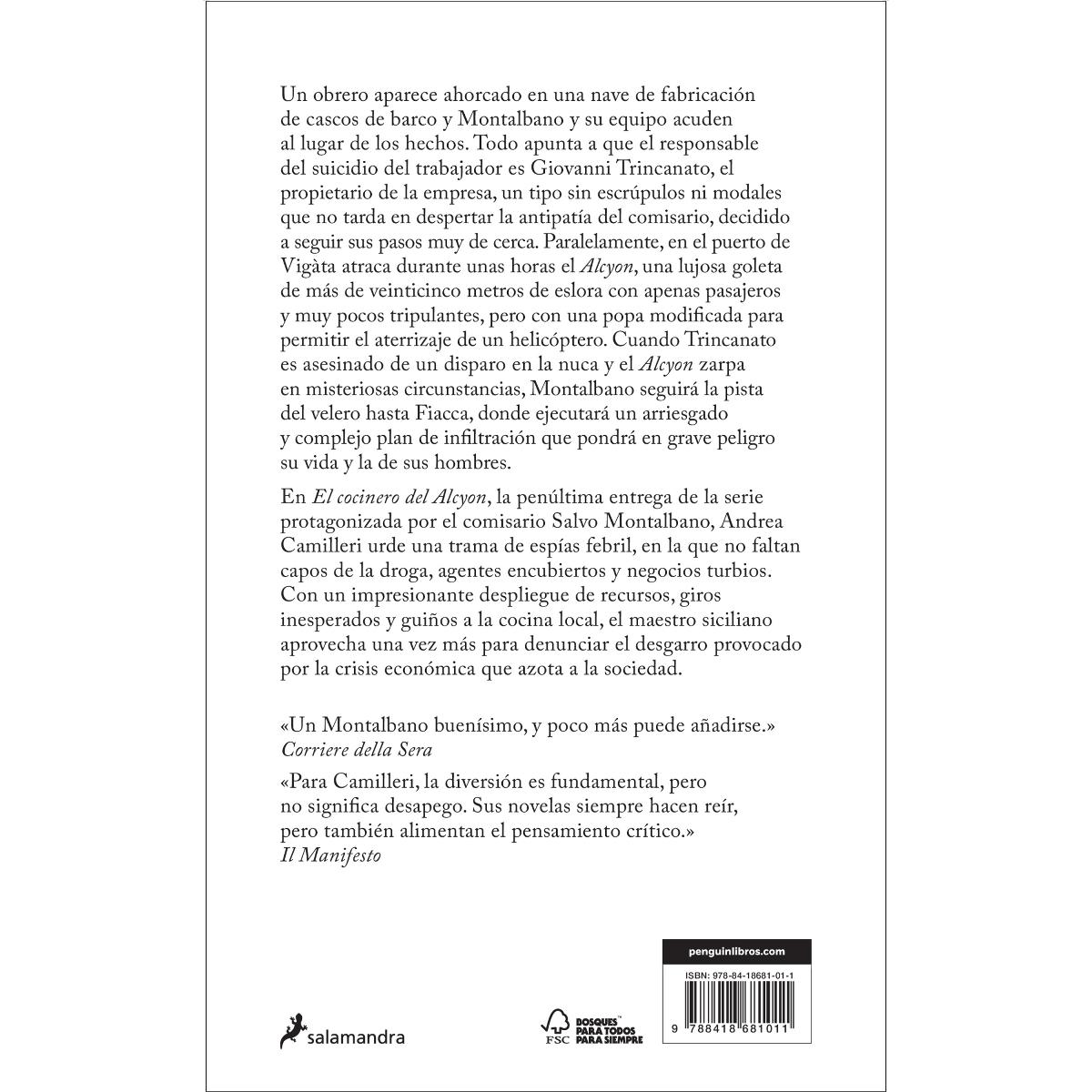 El cocinero del Alcyon (Comisario Montalbano 32) (Capa mole) 2