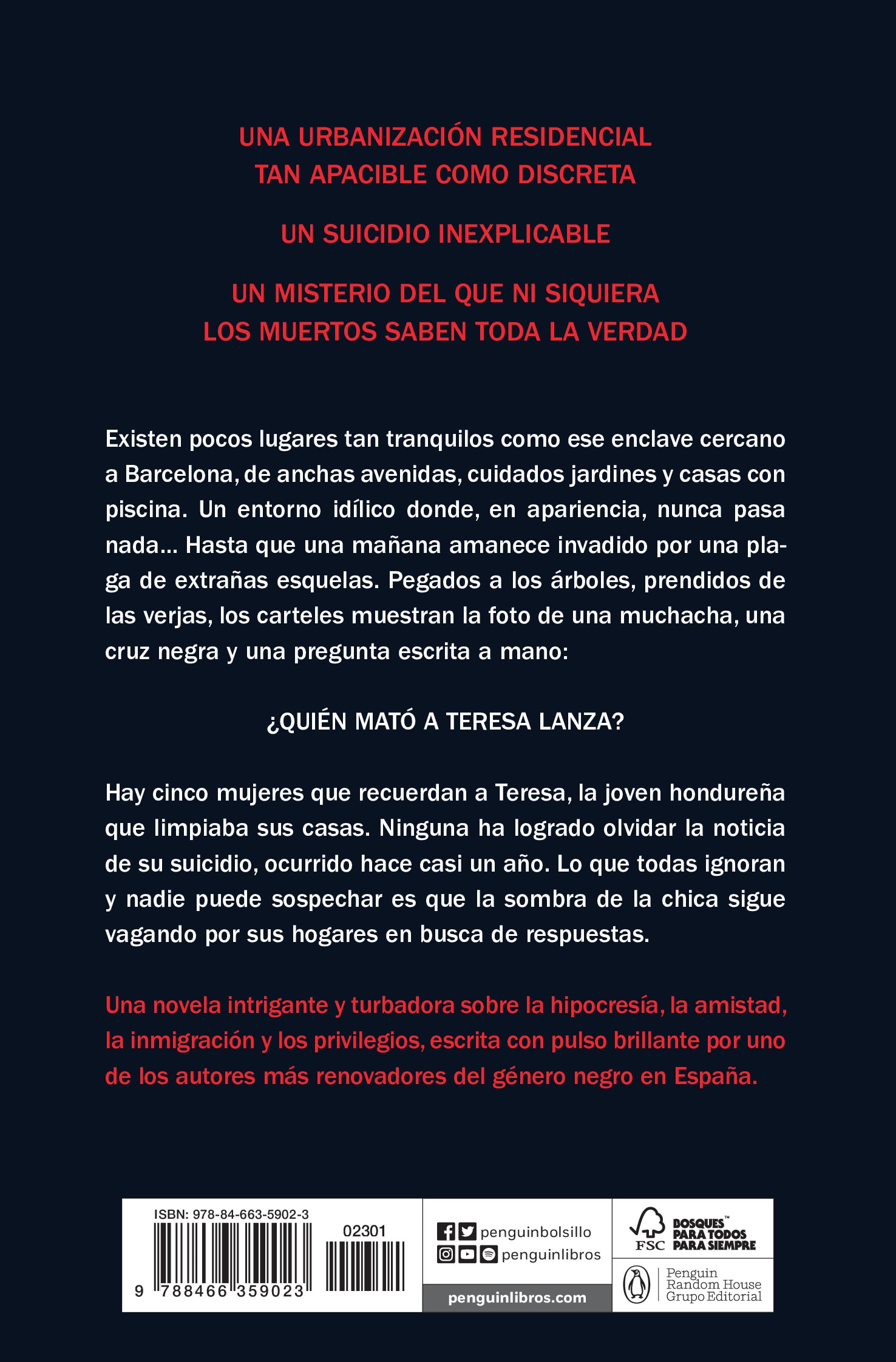 El oscuro adiós de Teresa Lanza (Capa mole) 2