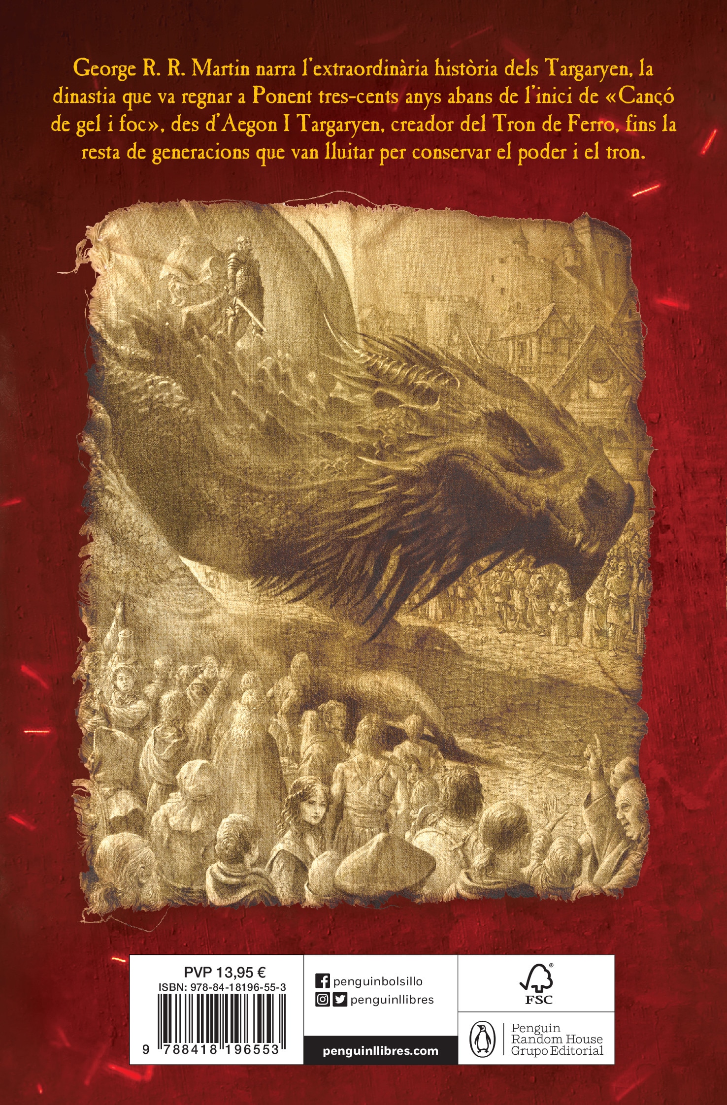 Foc i Sang (Cançó de gel i foc): 300 anys abans de Joc de Trons. Història dels Targaryen  (Tapa blanda) 2