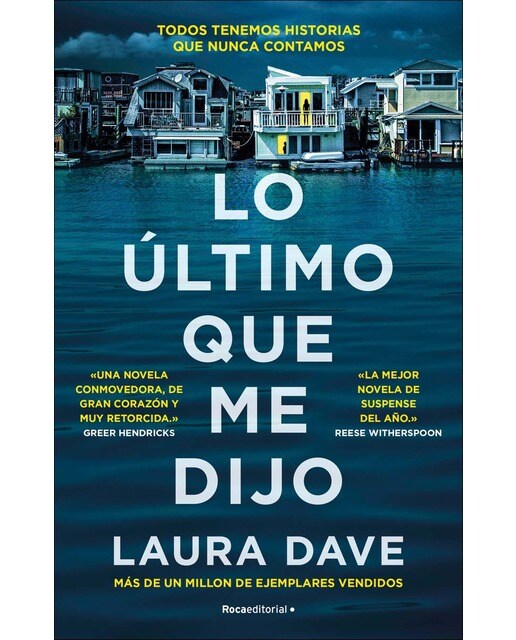 Lo último que me dijo (Capa mole com abas) 1