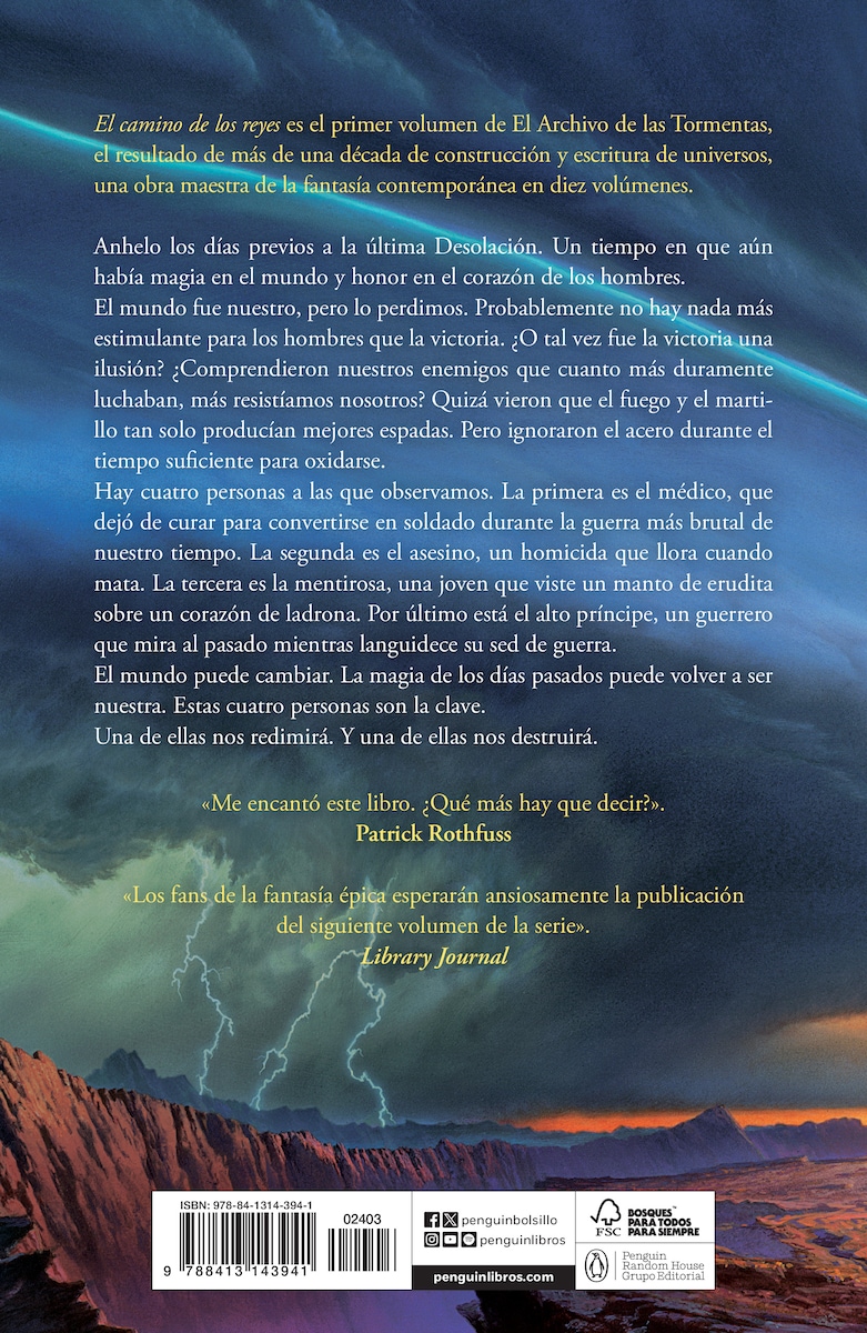 El camino de los reyes (el archivo de las tormentas 1) 2