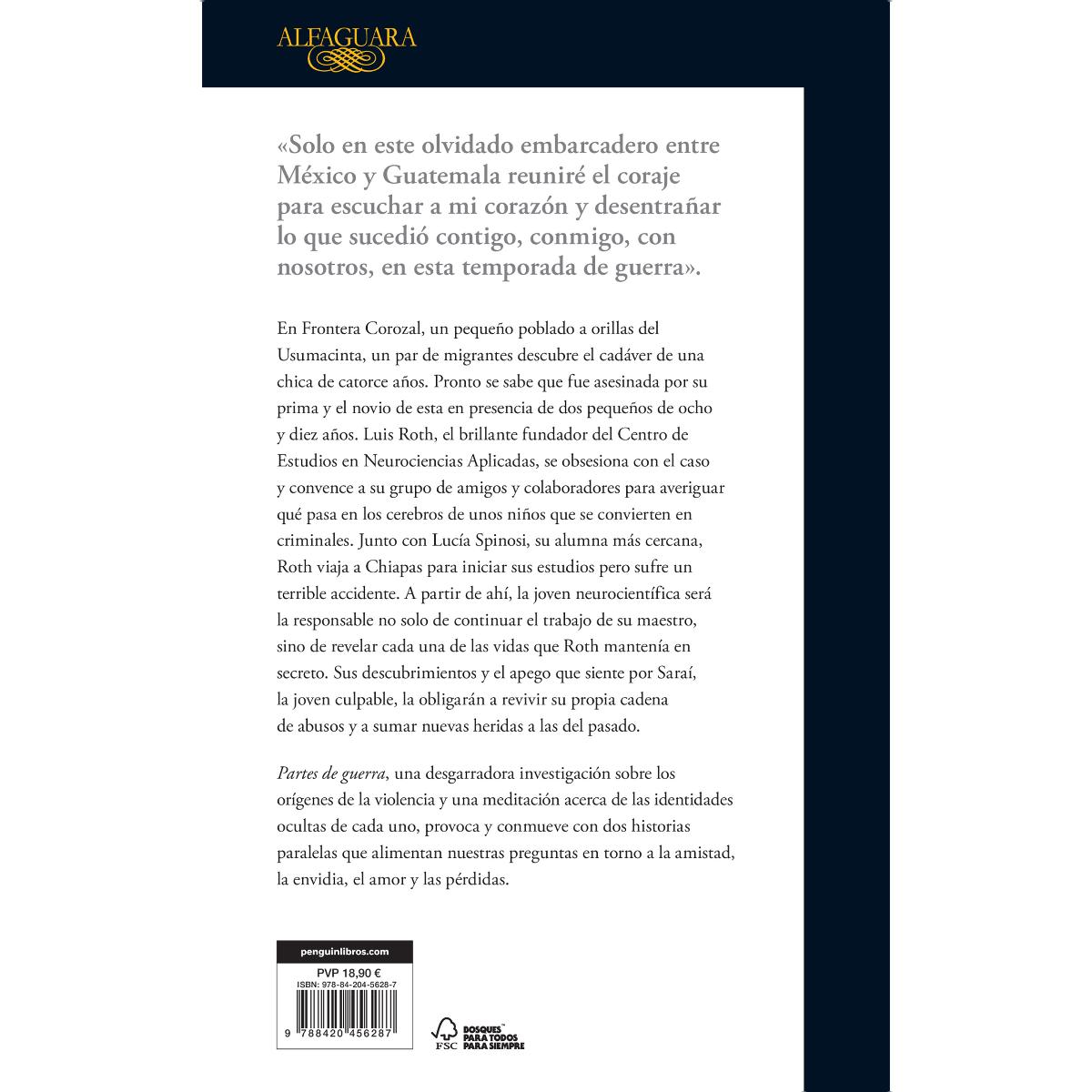 Partes de guerra: El nuevo libro del autor ganador del Premio Alfaguara (Capa mole) 2