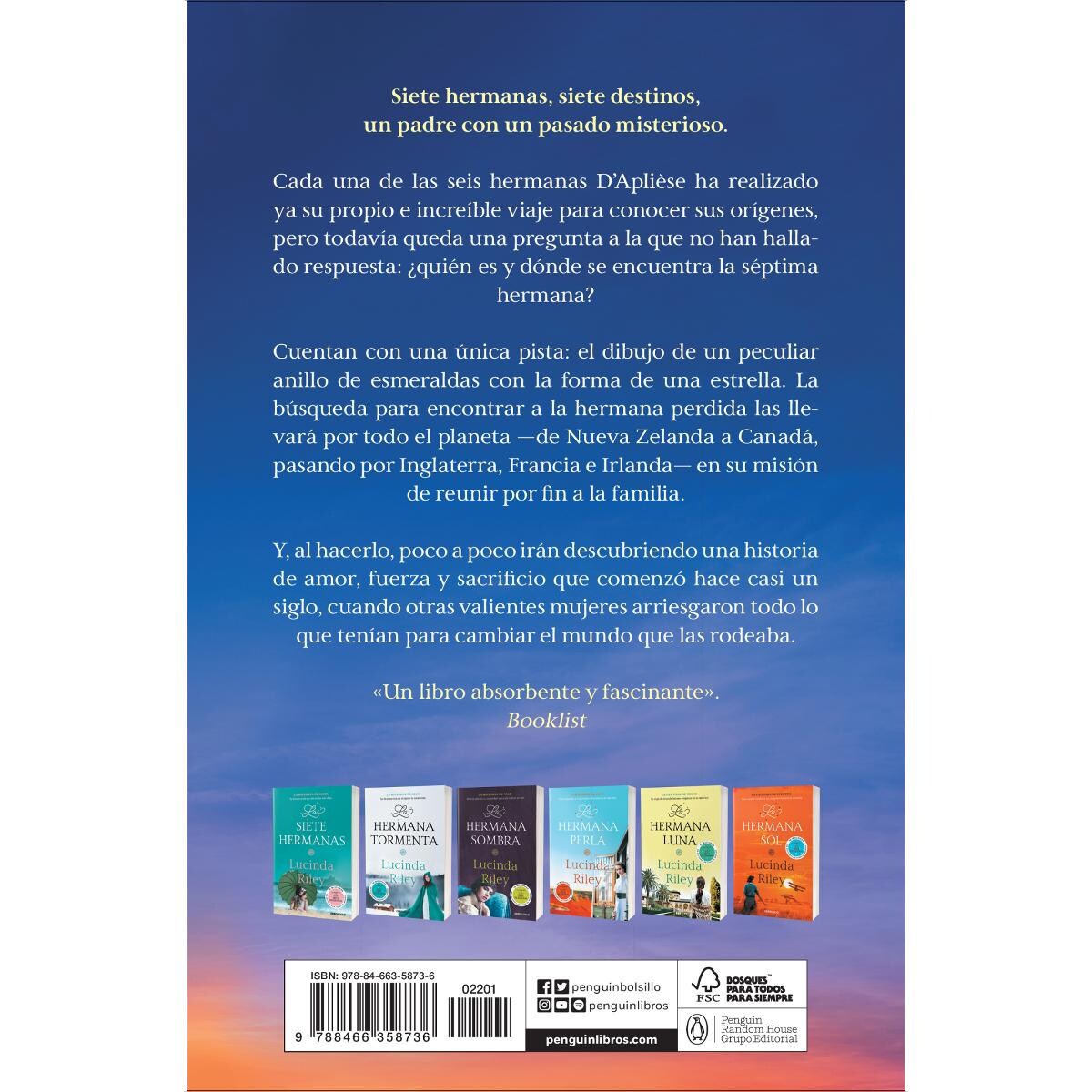 La hermana perdida (las siete hermanas 7) (Tapa blanda) 2