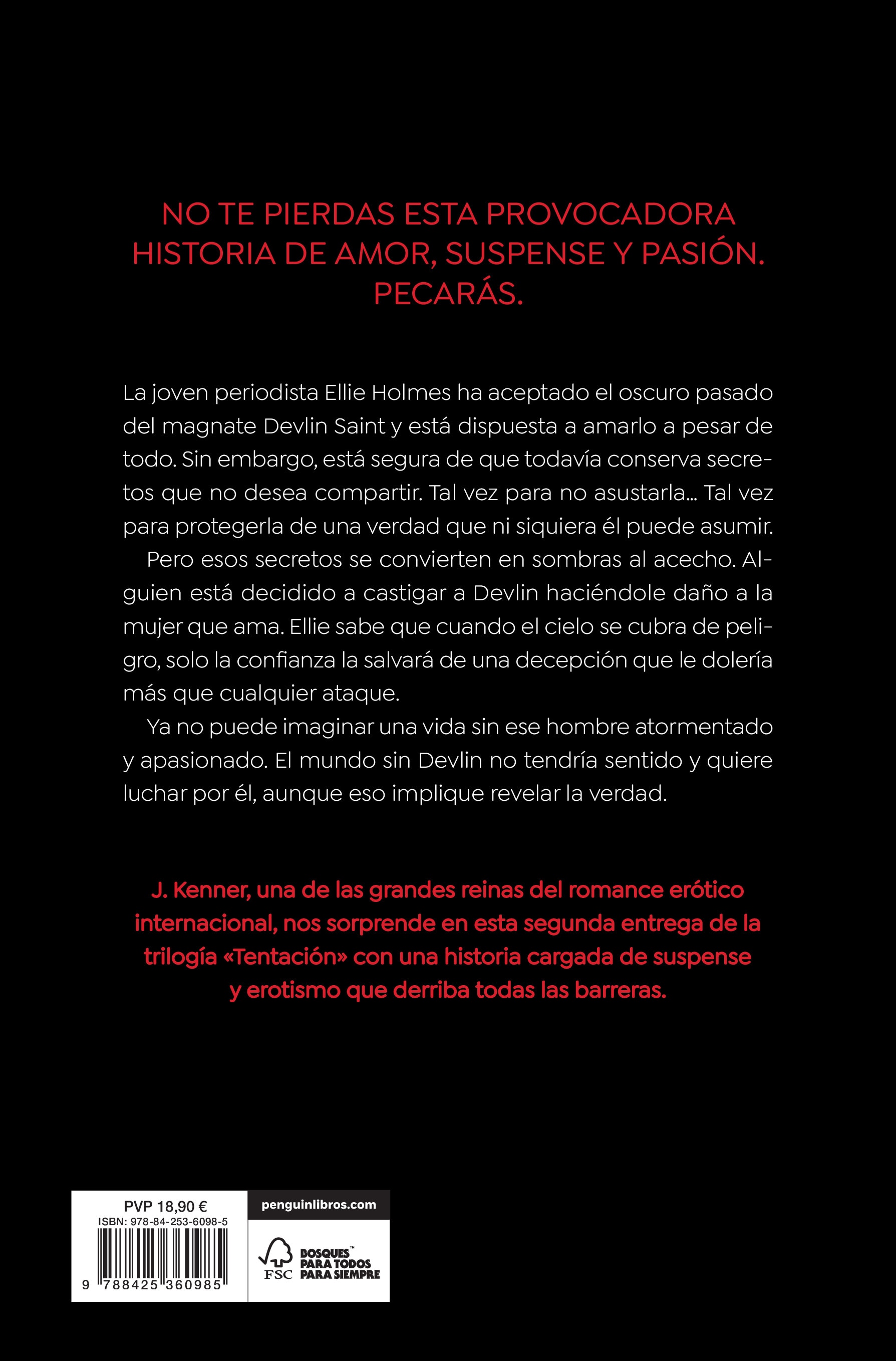 Pecado inolvidable (Trilogía Tentación 2) (Capa mole) 2