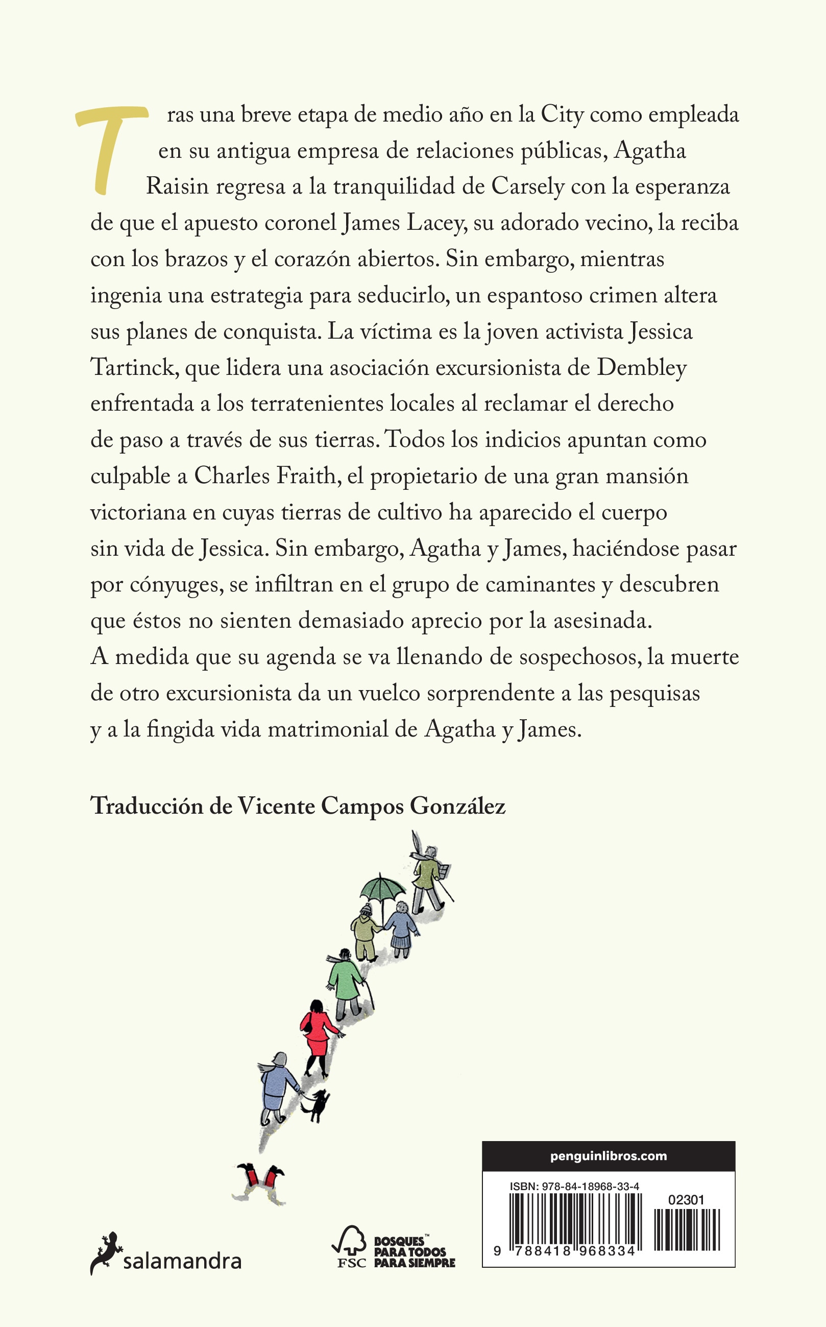 Agatha Raisin y el paseo mortal (Agatha Raisin 4) (Capa mole) 2