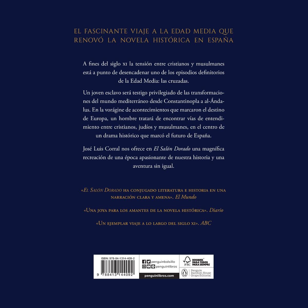 El salón dorado: De Constantinopla a la España del Cid. Una novela del siglo XI (Capa mole) 2