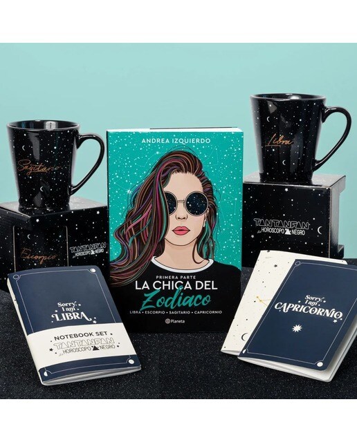 La chica del Zodiaco. Primera parte: Libra. Escorpio. Sagitario. Capricornio  (Tapa blanda con sobrecubierta) 2