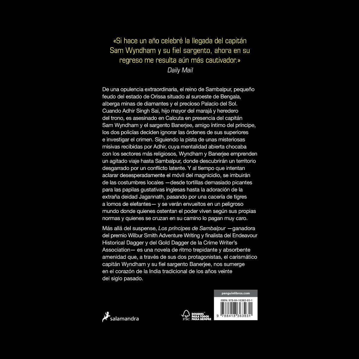 Los príncipes de Sambalpur (Los casos del capitán Sam Wyndham 2) (Capa mole) 2
