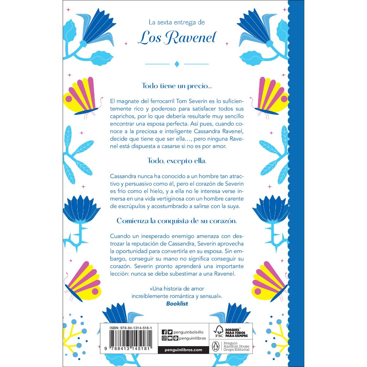 En busca de Cassandra (Los Ravenel 6)  (Tapa blanda) 2