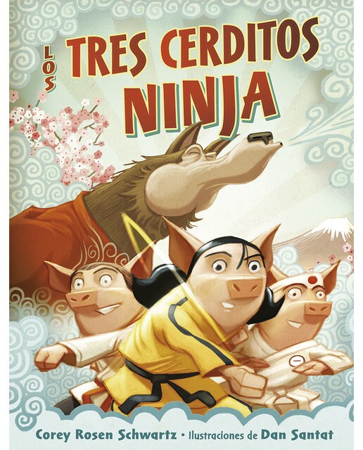 Los tres cerditos ninja (Capa dura) 1