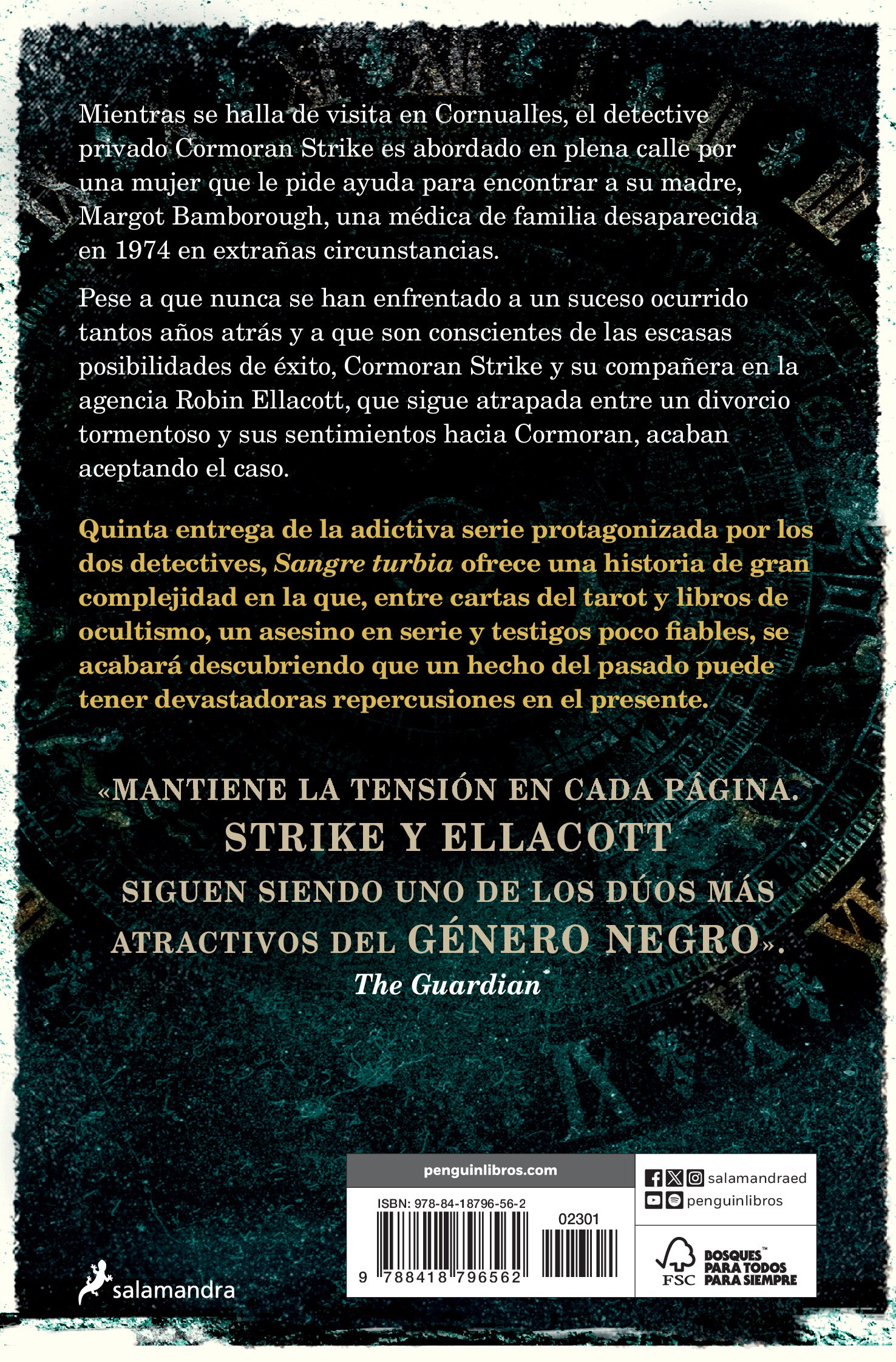 Sangre turbia (Cormoran Strike 5) 2