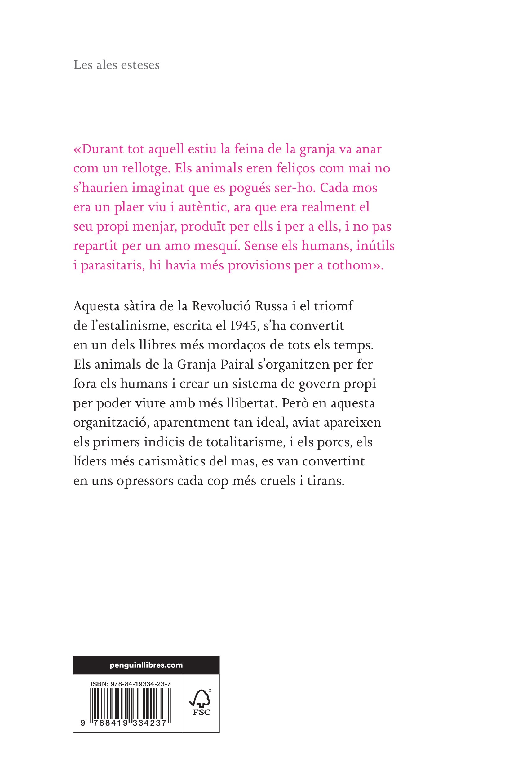 La Granja dels Animals (Tapa blanda) 2