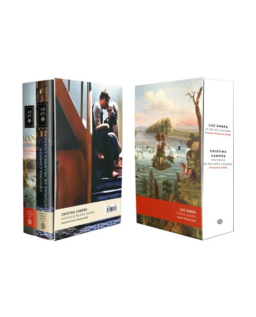 Estuche Premio Planeta 2022 (Lejos de Luisiana + Historias de mujeres casadas) 1