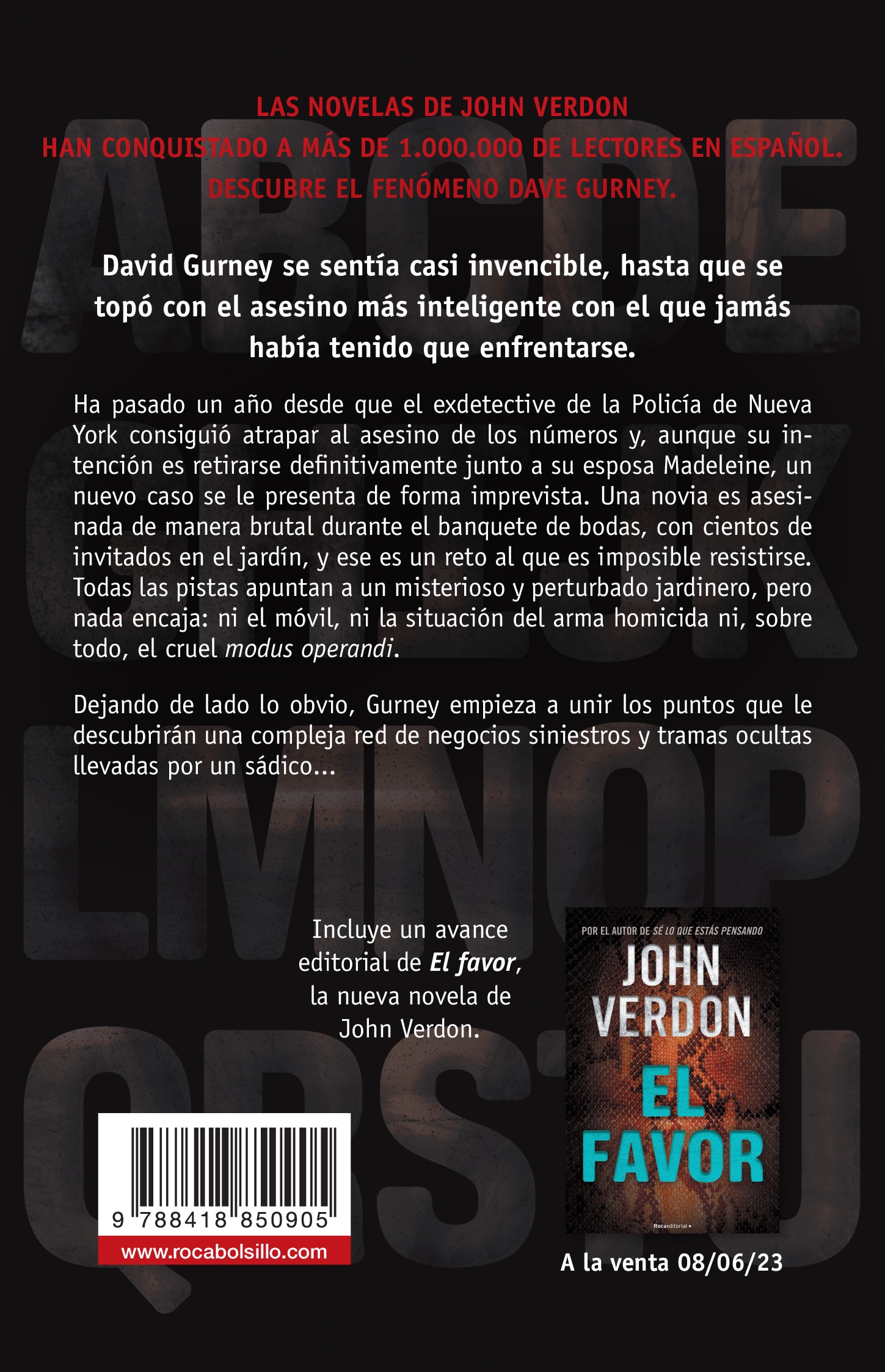 No abras los ojos (Serie David Gurney 2) (Capa mole) 2
