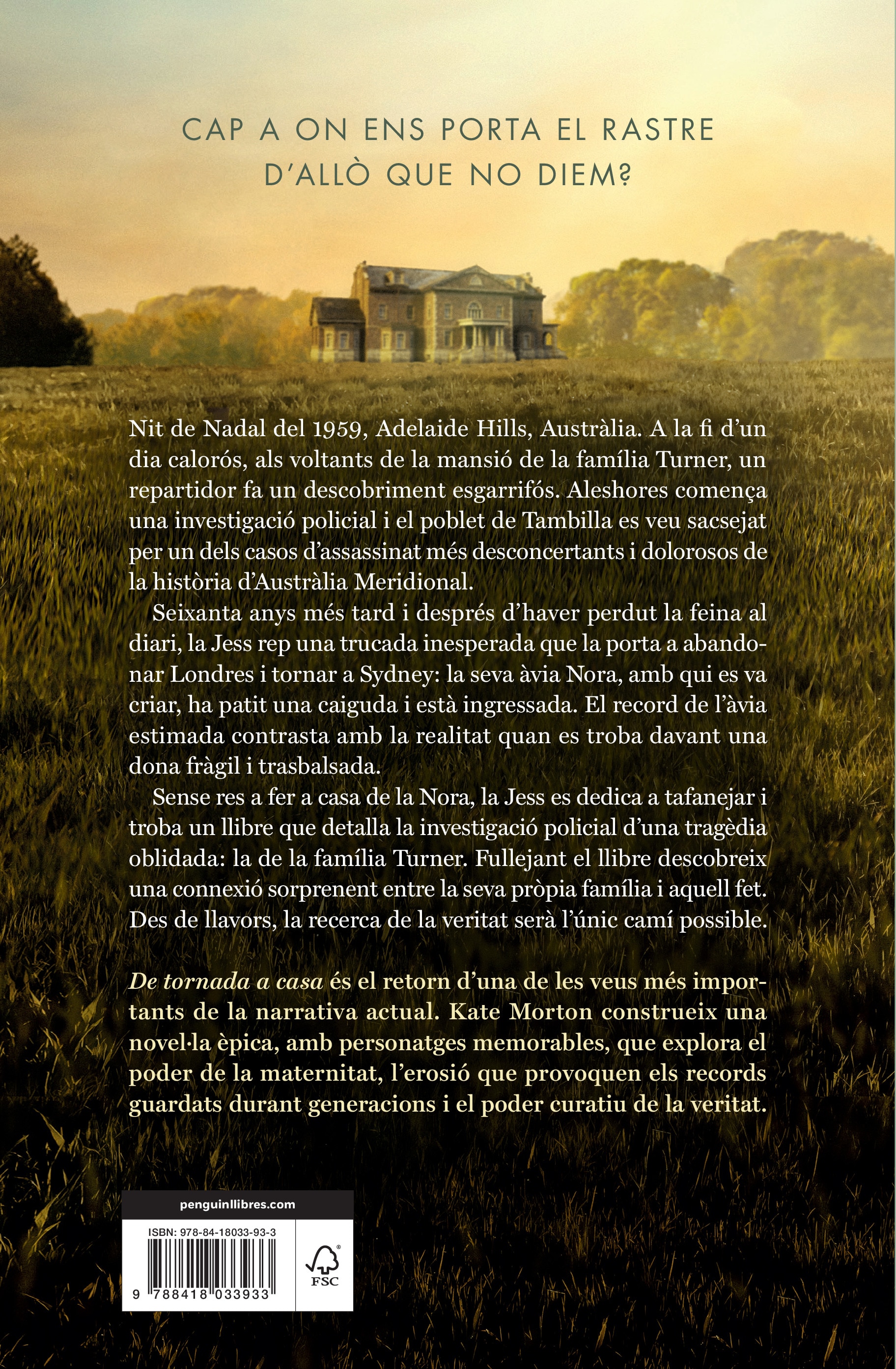 De tornada a casa  (Tapa dura) 2