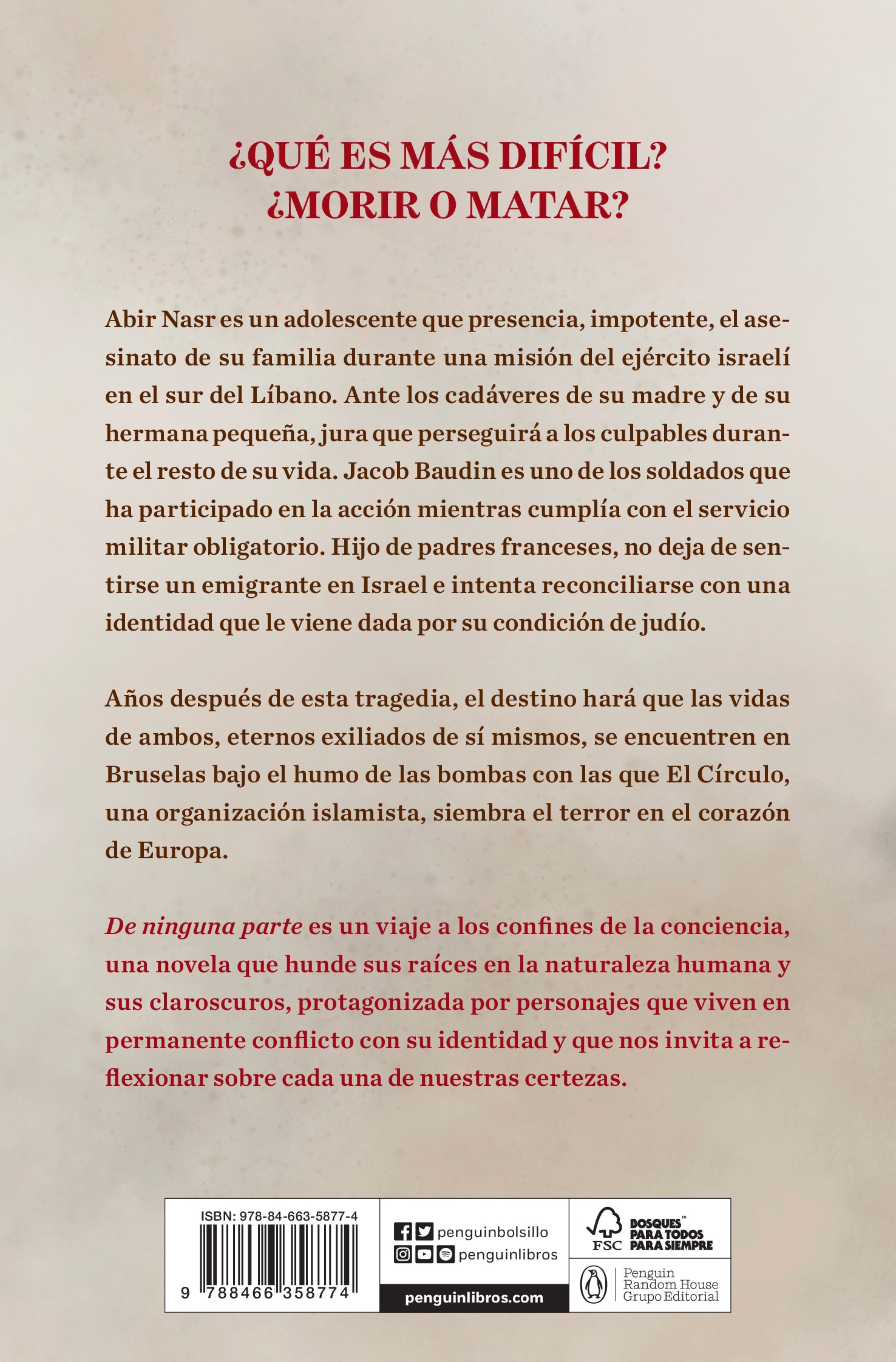 De ninguna parte  (Bolsillo Tapa blanda) 2