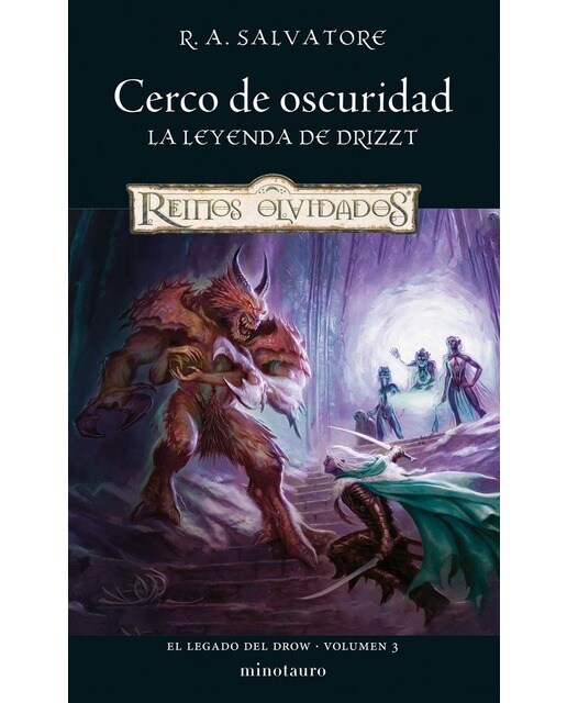 Imagen 0 de El Legado del Drow nº 03/04 Cerco de oscuridad  (Tapa blanda con solapas)