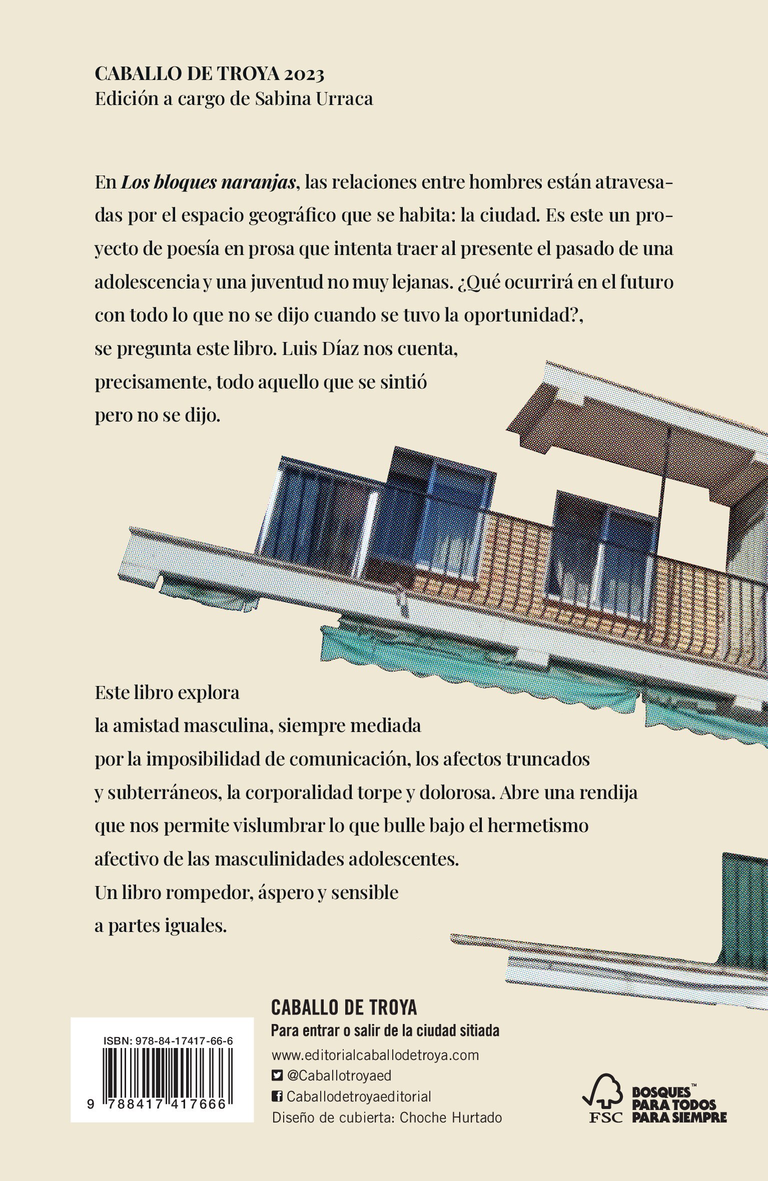 Los bloques naranjas  (Tapa blanda) 2
