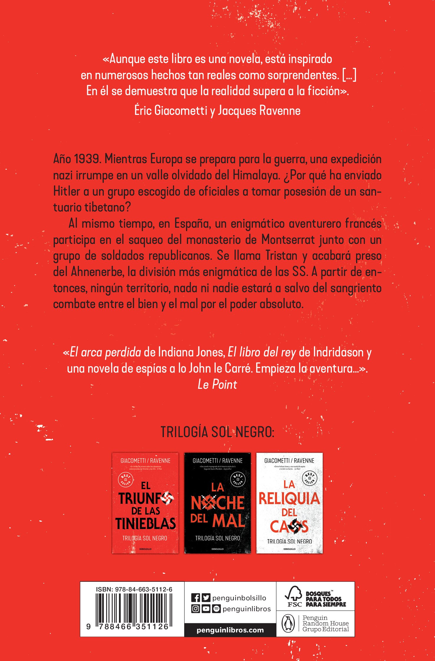 El triunfo de las tinieblas (Trilogía Sol negro 1) (Tapa blanda) 2