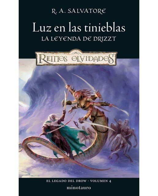 Imagen 0 de El Legado del drow nº 04/04 Luz en las tinieblas  (Tapa blanda con solapas)