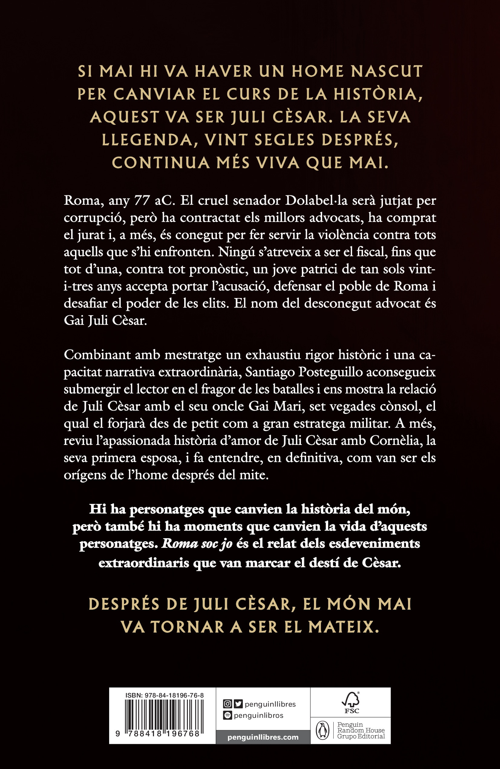 Roma soc jo (Sèrie Juli Cèsar 1): La veritable història de Juli Cèsar (Bolso) 2
