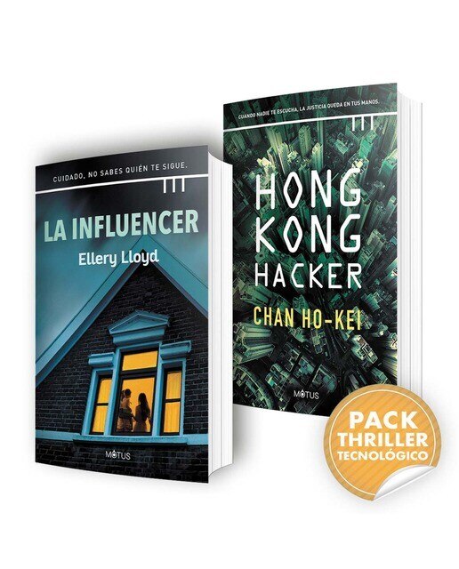 Imagen 0 de Pack thriller tecnológico: Hong kong hacker + La influencer (Tapa blanda)
