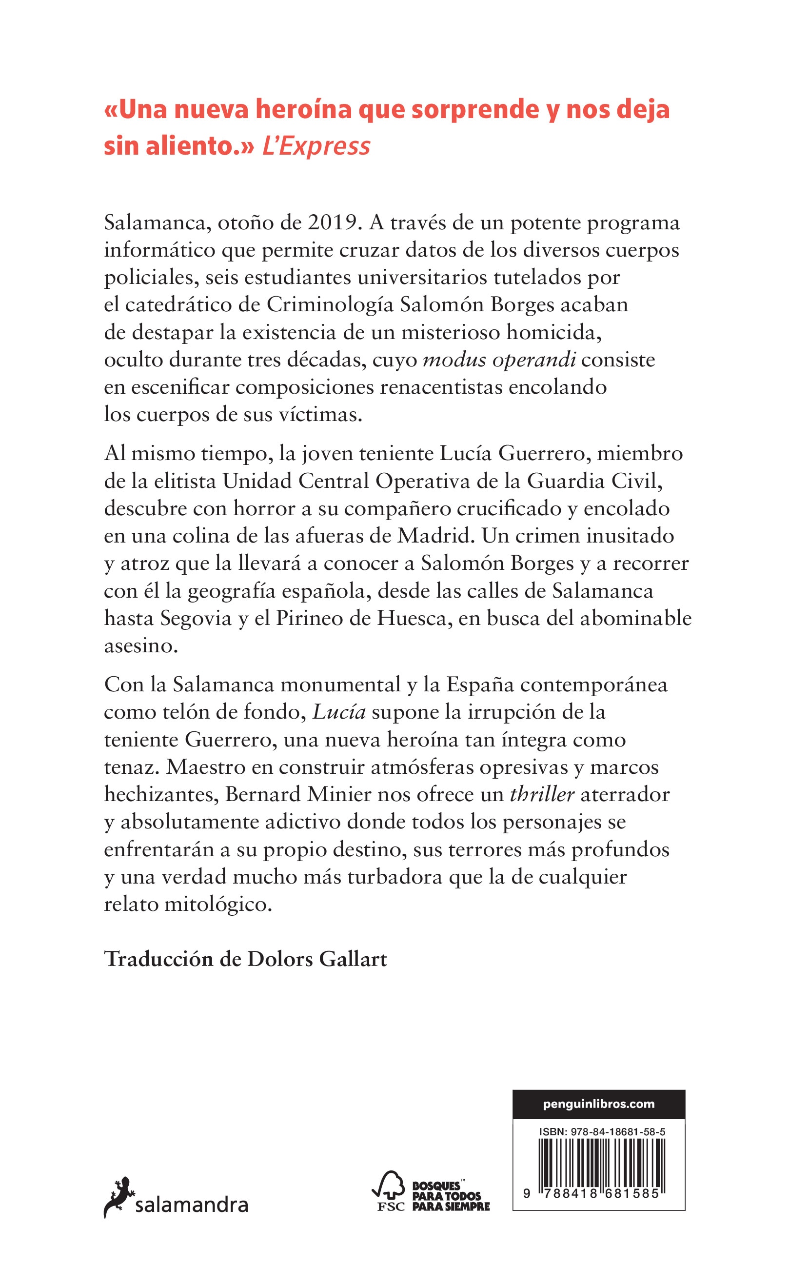 Lucía (Teniente Lucía Guerrero 1) (Tapa blanda) 2