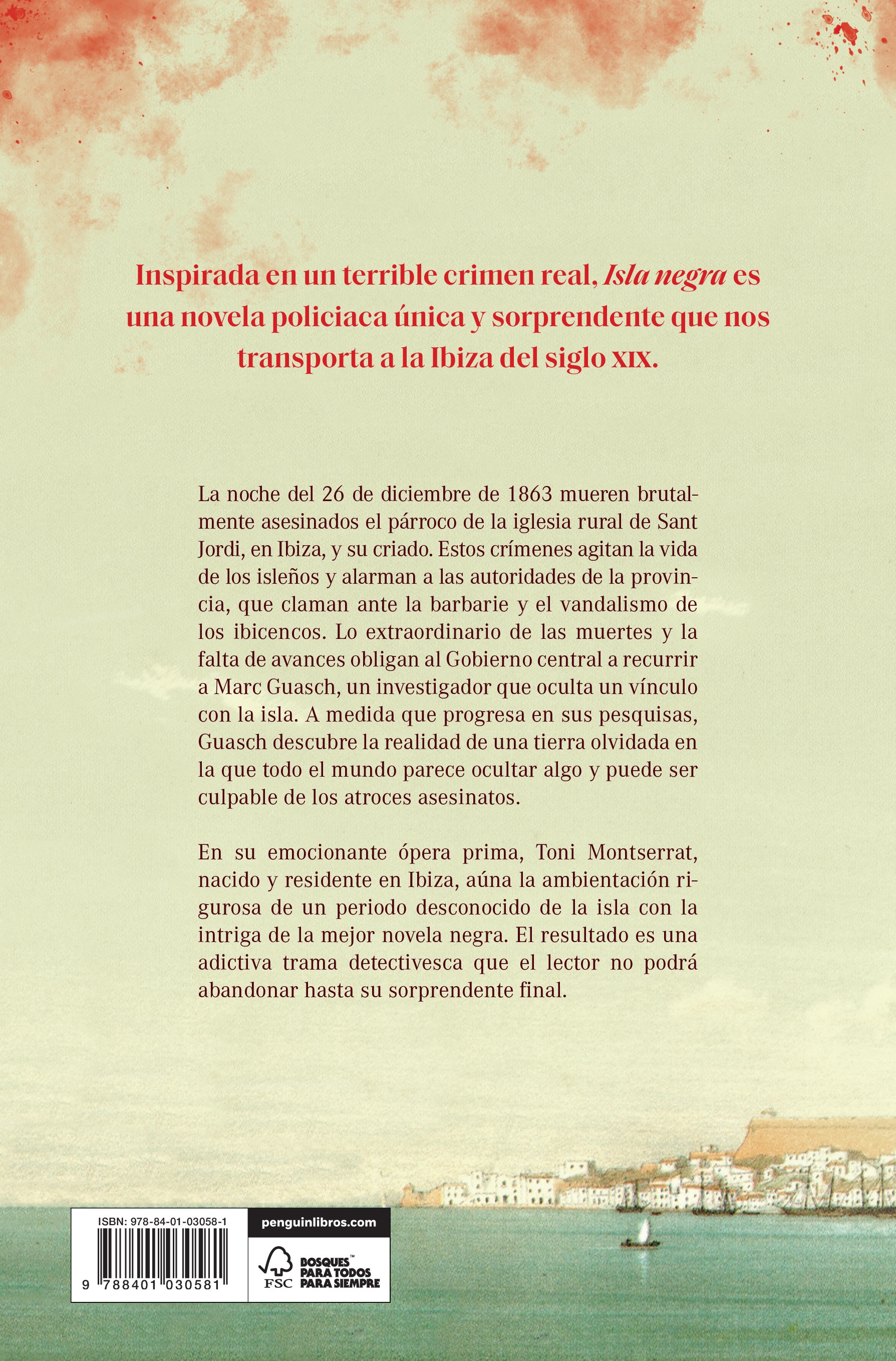 Isla negra (Balear Negra 1): Dos asesinatos macabros en la Ibiza del siglo XIX. Una historia inspirada en hechos reales (Capa mole) 2