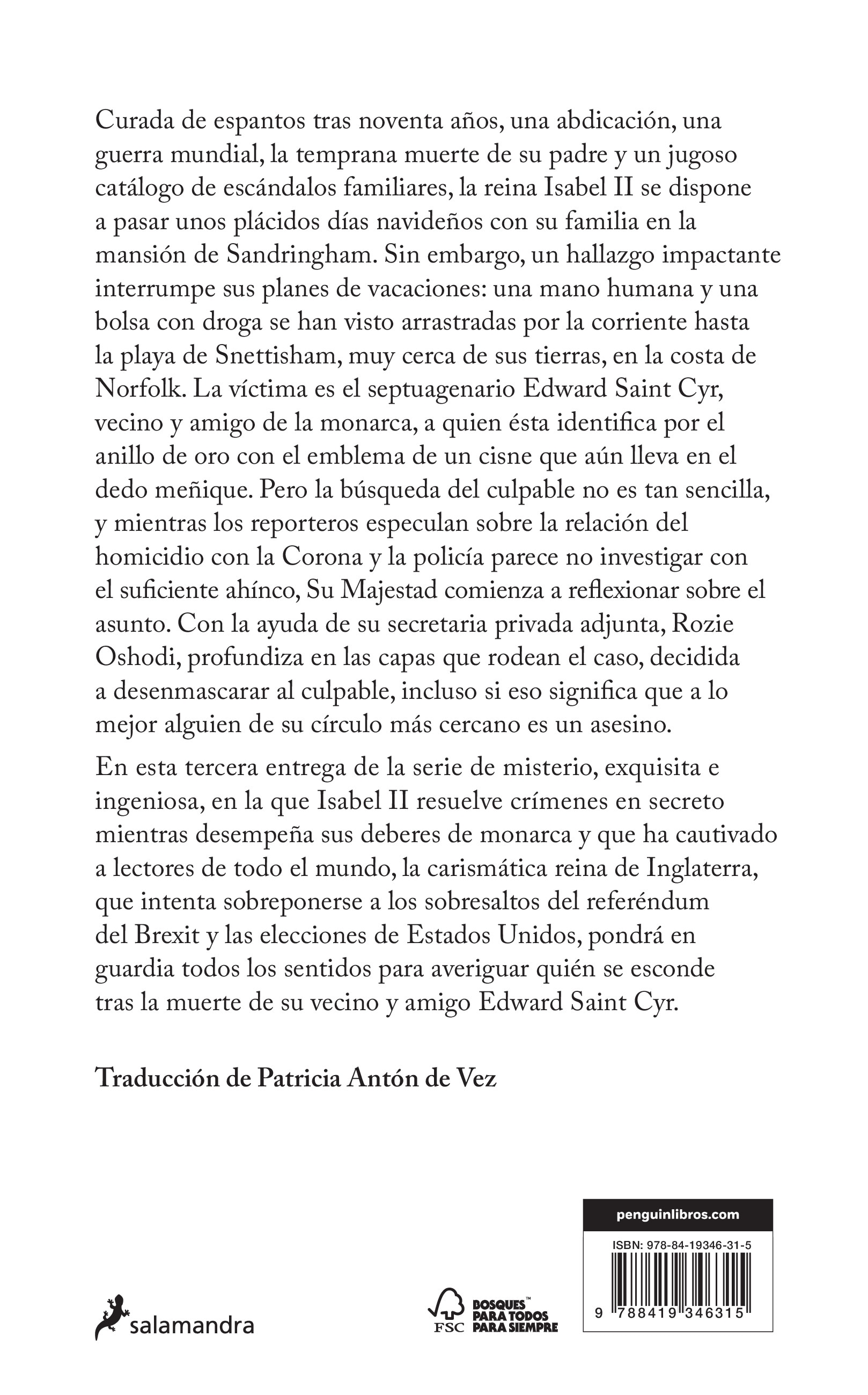 Un crimen entre la realeza (Su Majestad, la reina investigadora 3) (Capa mole) 2