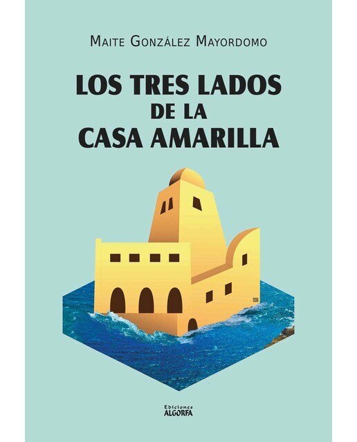 Los tres lados de la casa amarilla. (Bolso) (Capa mole com abas) 1