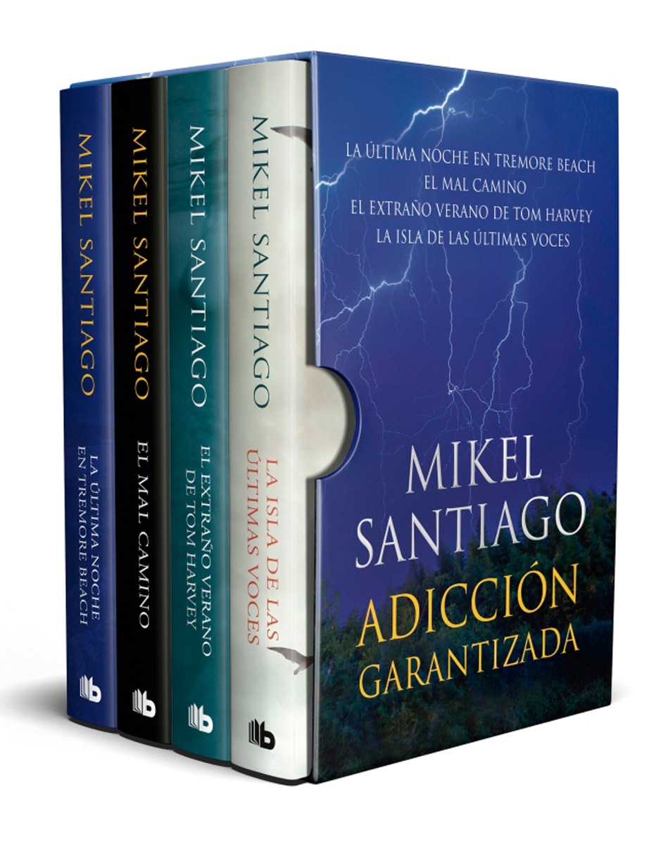 Imagen 0 de Estuche Mikel Santiago: adicción garantizada  (Tapa blanda)