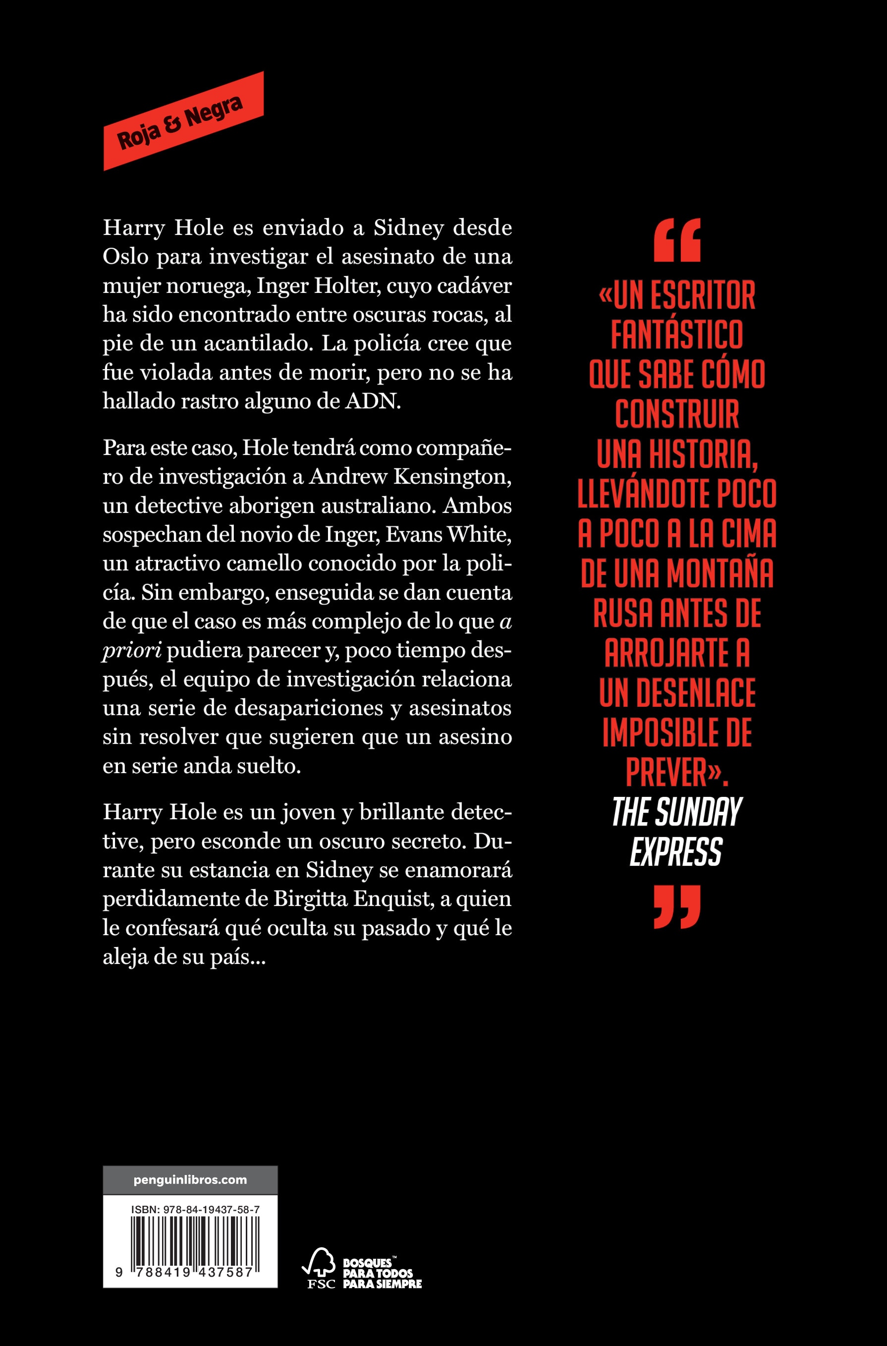 El murciélago (Harry Hole 1) (Capa mole) 2