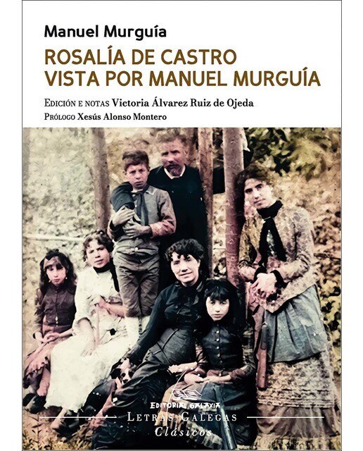Rosalía de Castro vista por Manuel Murguía (Capa mole com abas) 1