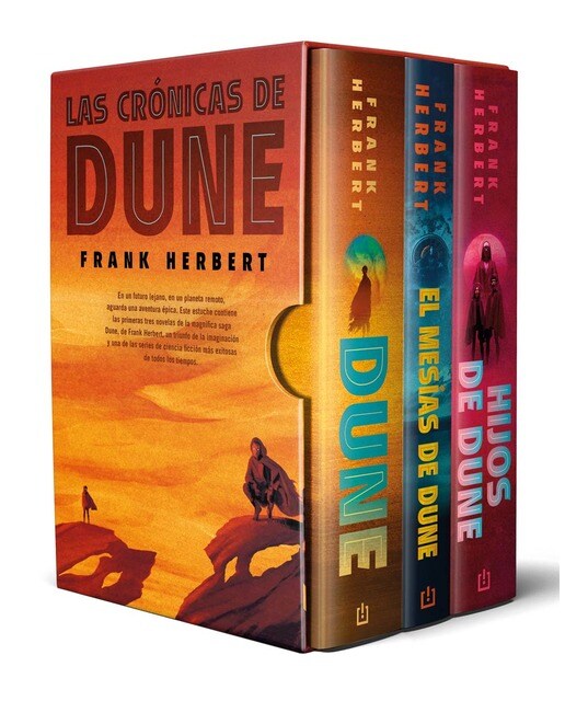 Imagen 0 de TRILOGÍA DUNE, EDICIÓN DE LUJO (ESTUCHE  (Tapa blanda)