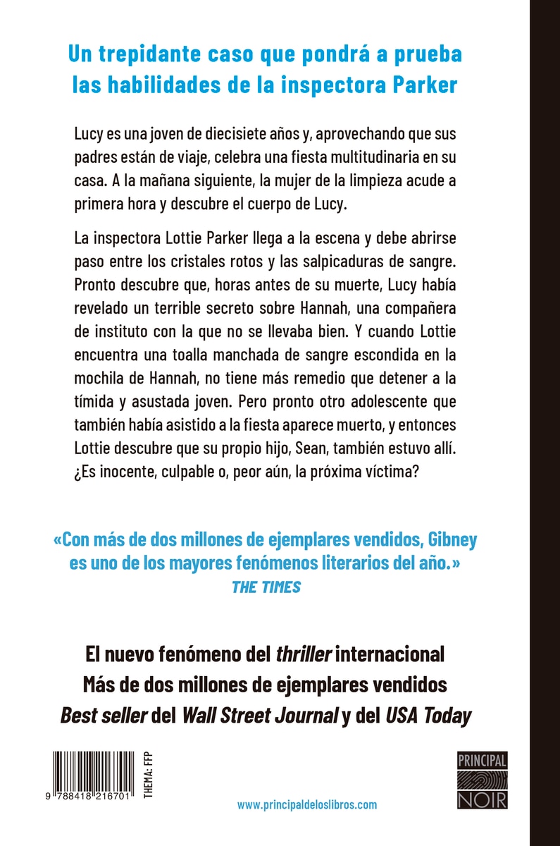 La chica culpable (Capa mole com abas) 2