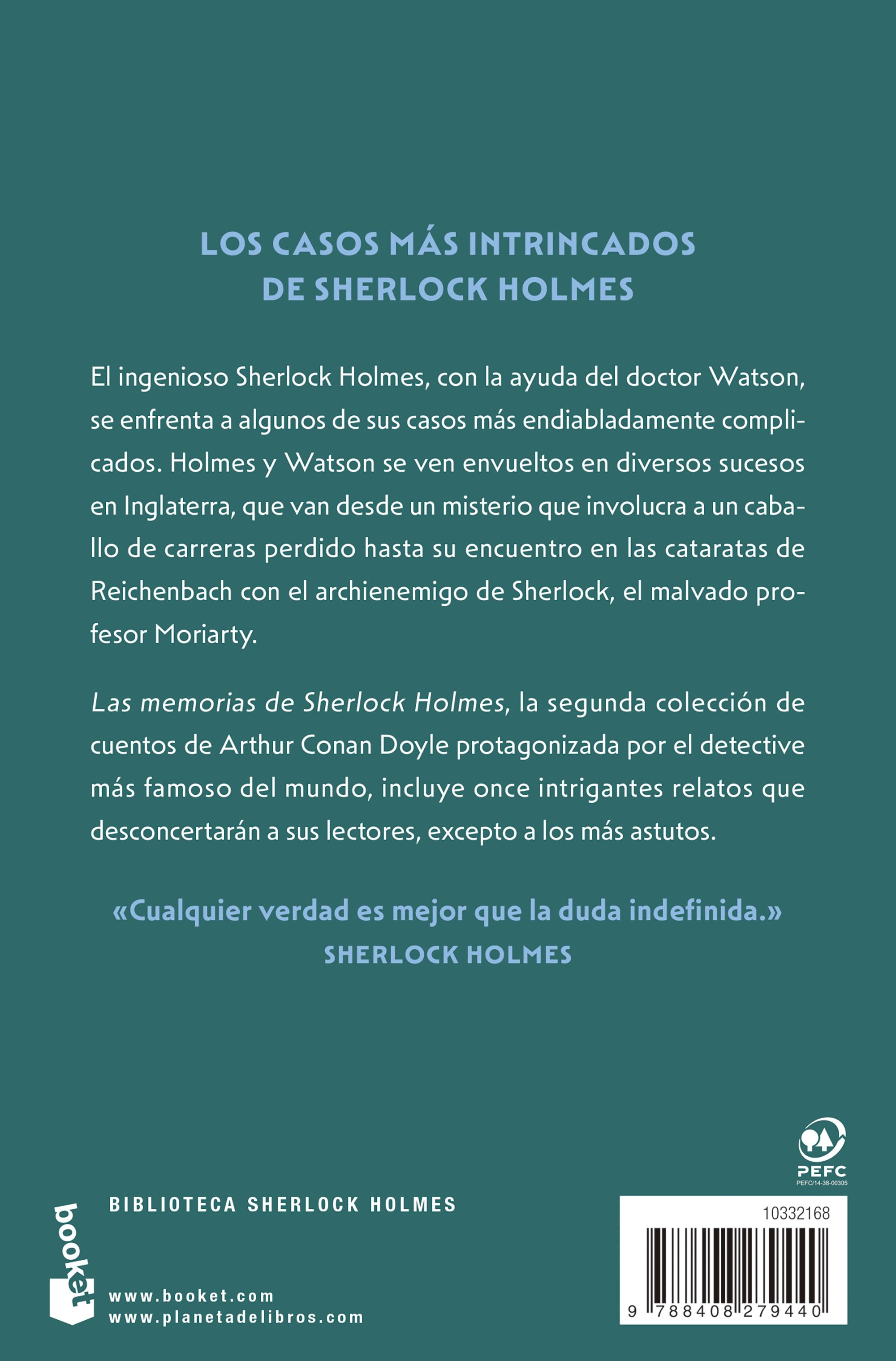 Las memorias de Sherlock Holmes (Bolso) 2