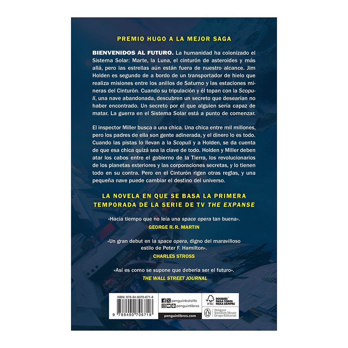 El despertar del Leviatán (The Expanse 1)  (Tapa blanda) 2