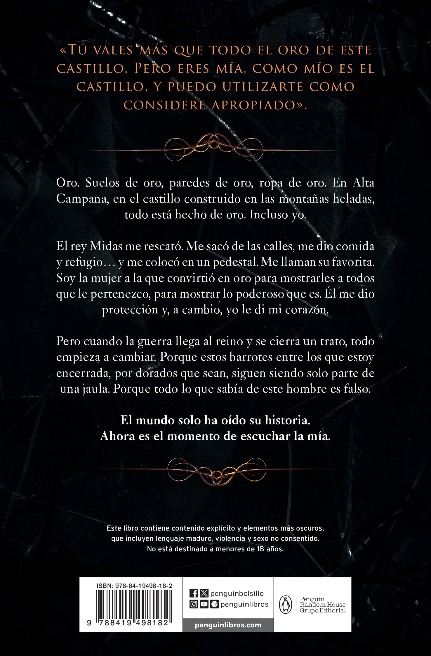 La prisionera de oro (Bolso) (Capa mole) 2