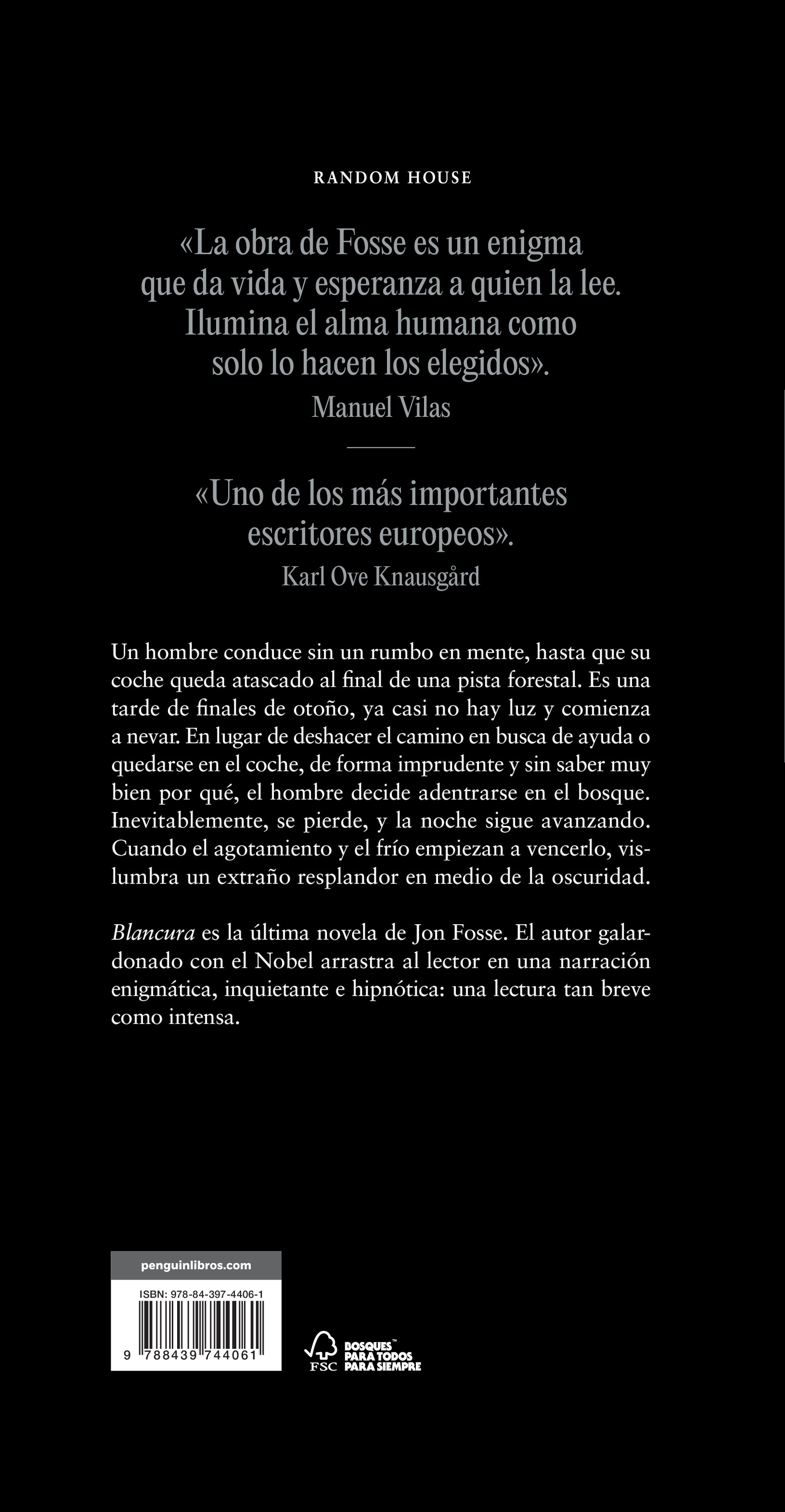 Blancura: Premio Nobel de literatura 2023  (Tapa dura) 2