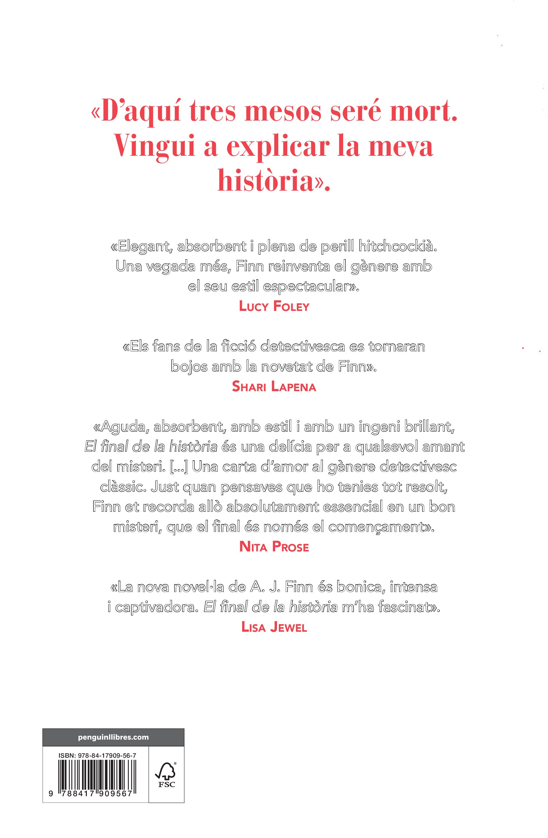El final de la història (Capa dura) 2